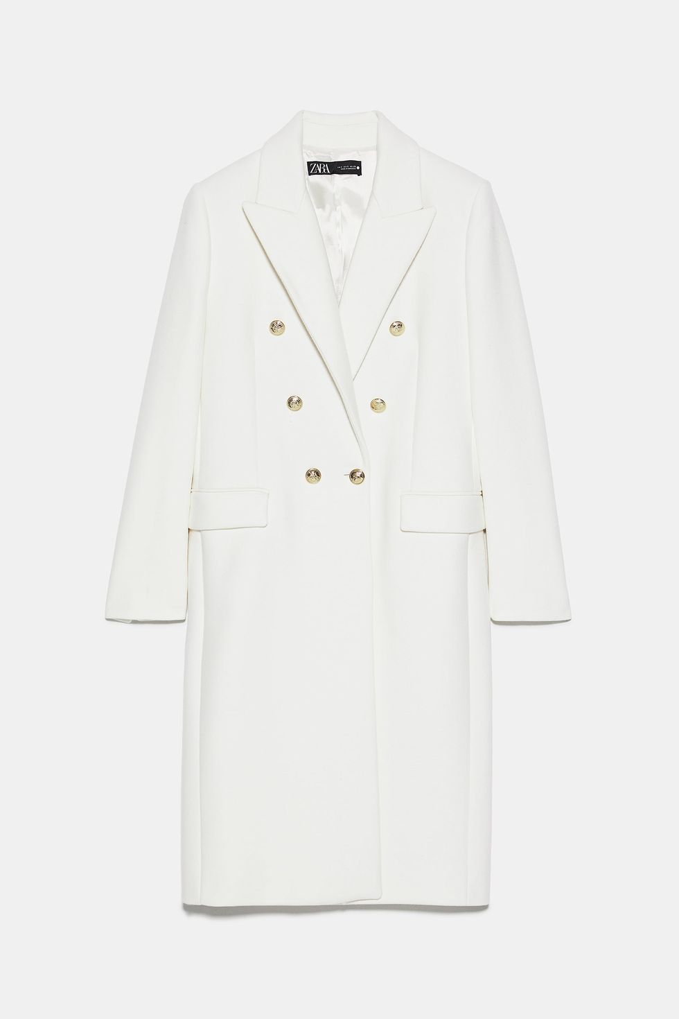 cappotto zara donna cappotto bianco moda