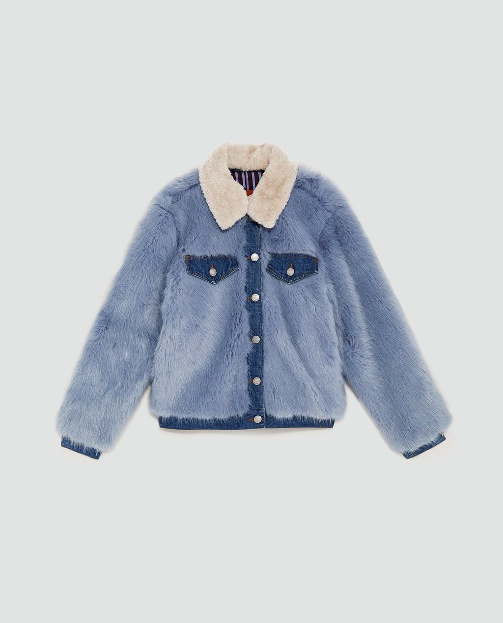 Chaqueta vaquera bebe online zara