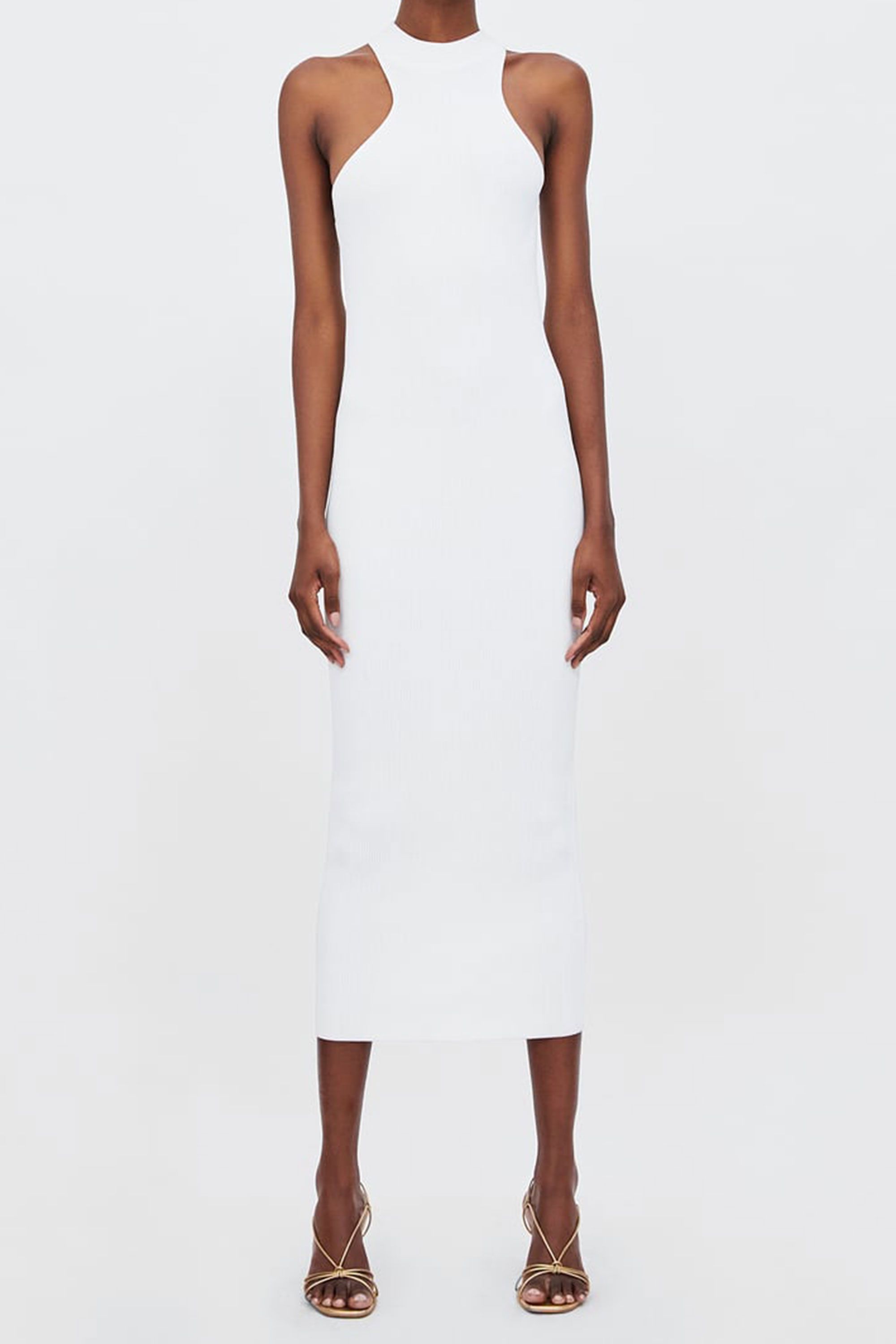 10 high-necked white dresses to buy this summer – White dresses