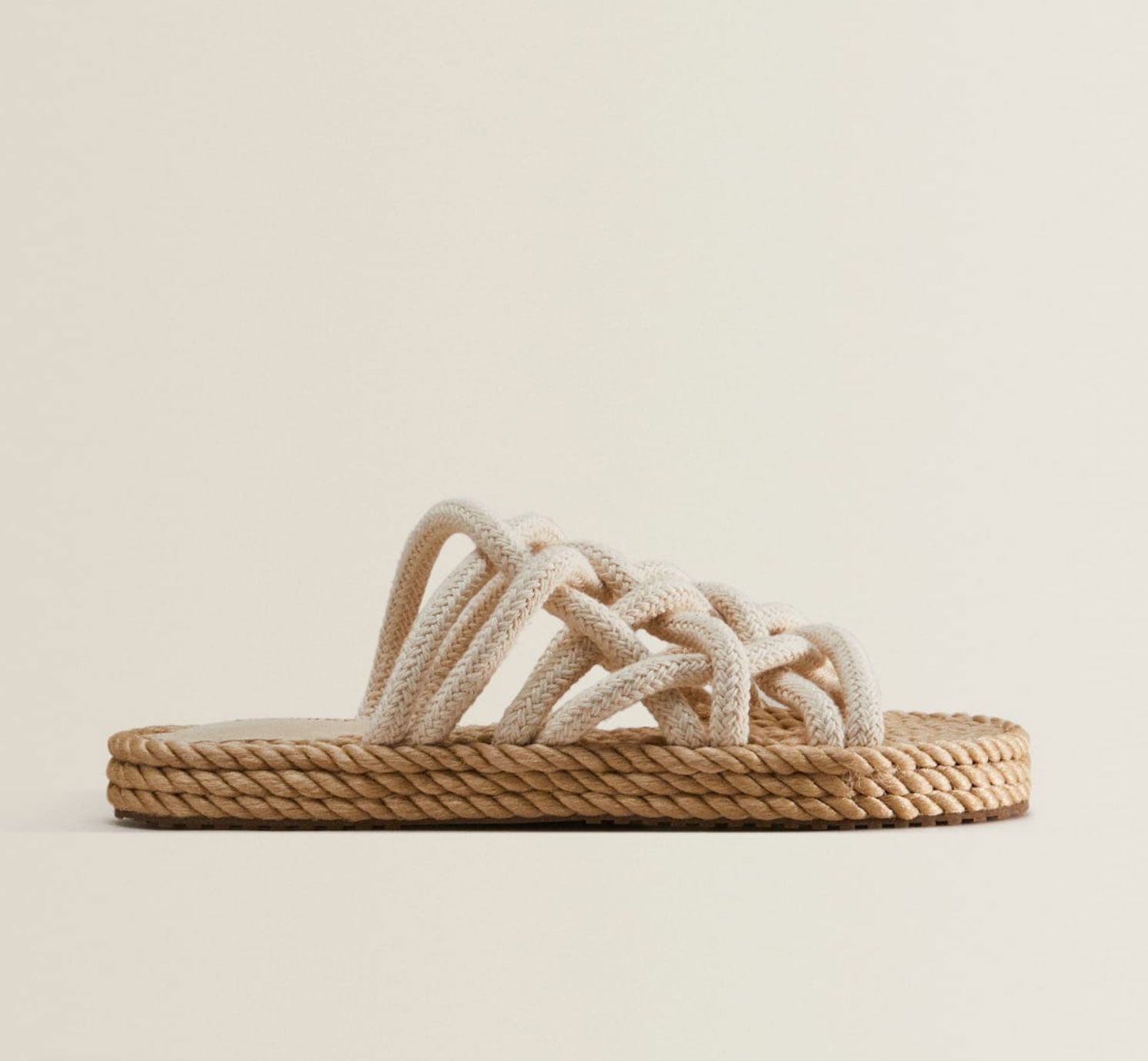 Zara 2025 home sandalias