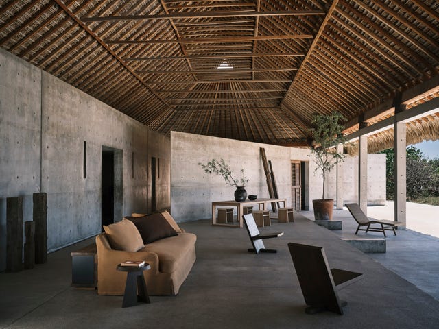 zara home vincent van duysen outdoor living room