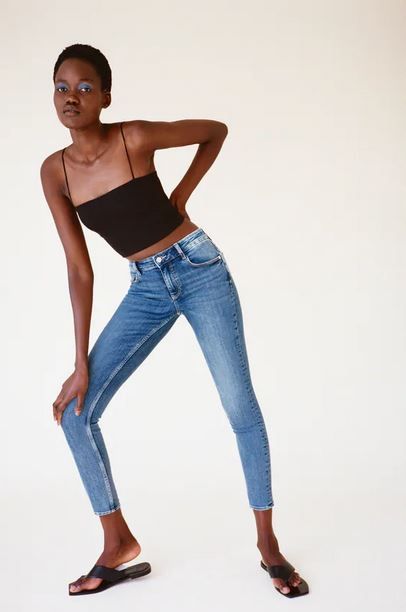 zara donna jeans modellanti autunno 2020