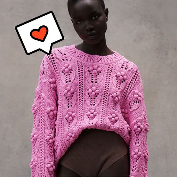 Zara dicta sentencia: el jersey de moda primavera es rosa chicle y XXL