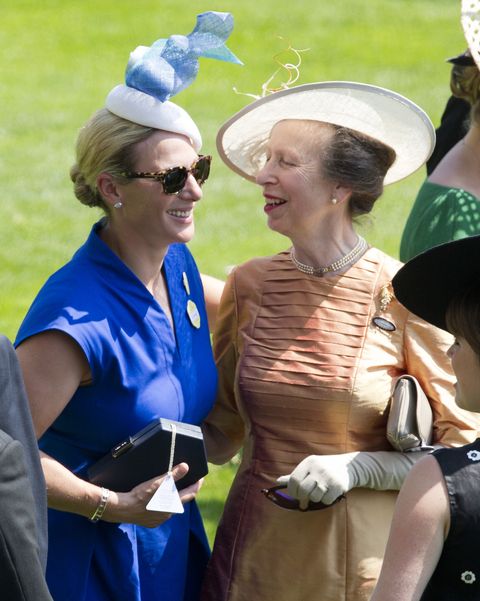 Zara Tindall and Princess Anne