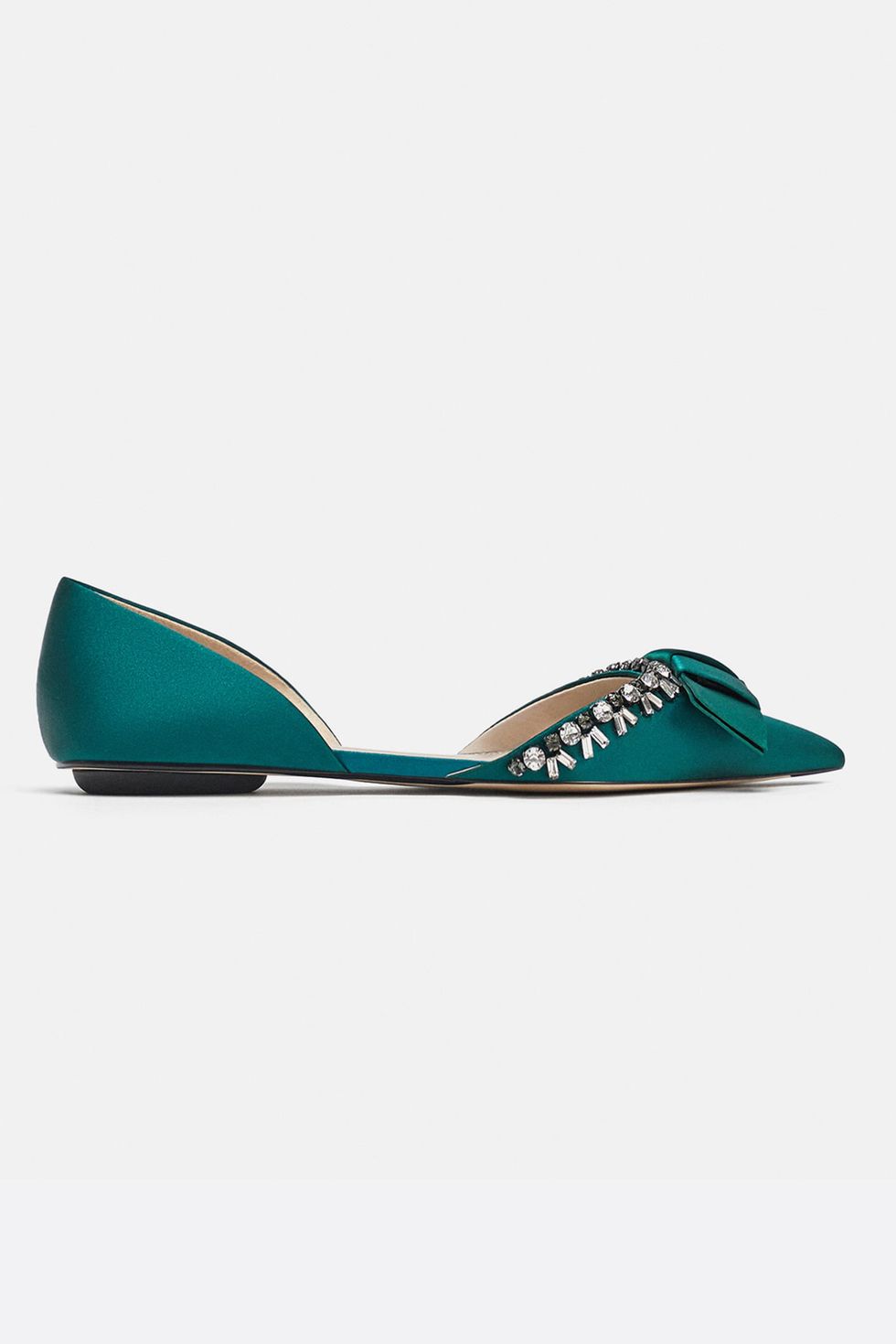 Footwear, Turquoise, Shoe, Green, Teal, Aqua, Ballet flat, Turquoise, Fashion accessory, Leather, 