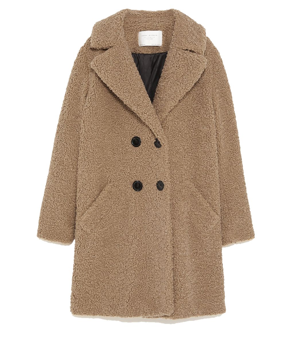 Zara teddy bear coat