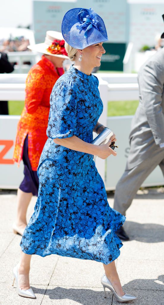 zara blue dress