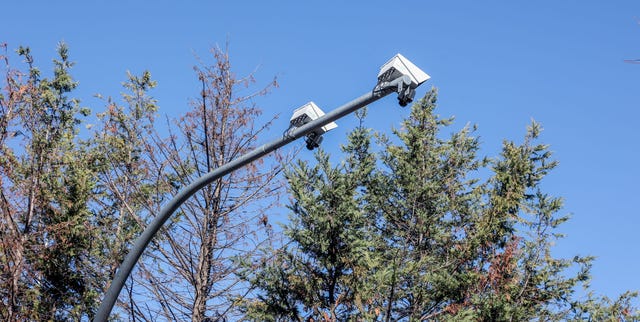 madrid, spain january 04: several low emission zone (lez) cameras monitor cars that have not passed the itv in plaza eliptica, on january 4, 2023, in madrid, spain. the judgment of the court of justice of the european union condemned spain last december 22, 2022, for not having taken the necessary measures to prevent the systematic and continuous non compliance with air pollution limits in madrid and the metropolitan area of barcelona between 2010 and 2018, a judgment that does not carry a fine because it is a first conviction on the case. ecologists in action calls on madrid and barcelona to drastically reduce traffic to reduce air pollution, to promote public transport and active mobility. (photo by ricardo rubio/europa press via getty images) madrid, spain january 04: several low emission zone (lez) cameras monitor cars that have not passed the itv in plaza eliptica, on january 4, 2023, in madrid, spain. the judgment of the court of justice of the european union condemned spain last december 22, 2022, for not having taken the necessary measures to prevent the systematic and continuous non compliance with air pollution limits in madrid and the metropolitan area of barcelona between 2010 and 2018, a judgment that does not carry a fine because it is a first conviction on the case. ecologists in action calls on madrid and barcelona to drastically reduce traffic to reduce air pollution, to promote public transport and active mobility. (photo by ricardo rubio/europa press via getty images)