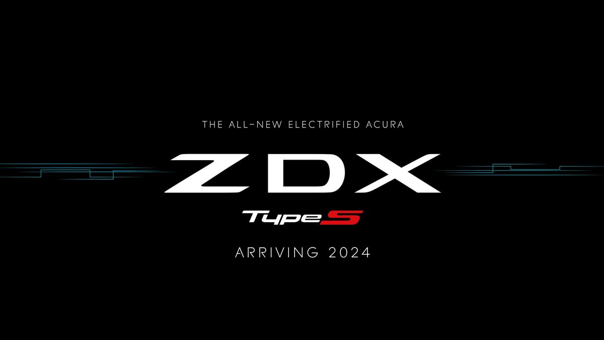 acura zdx type s teaser