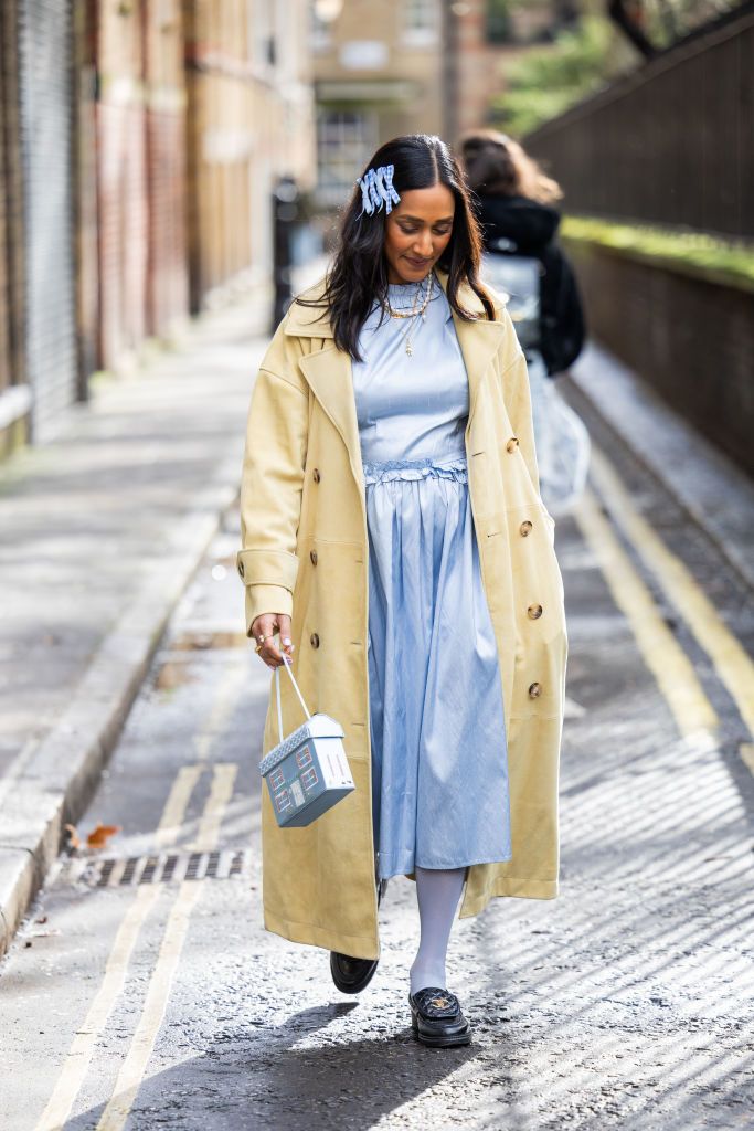 The Biggest Street Style Trend at London Fashion Week Was Color