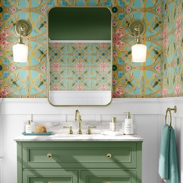 how to transform your downstairs loo into a luxurious powder room