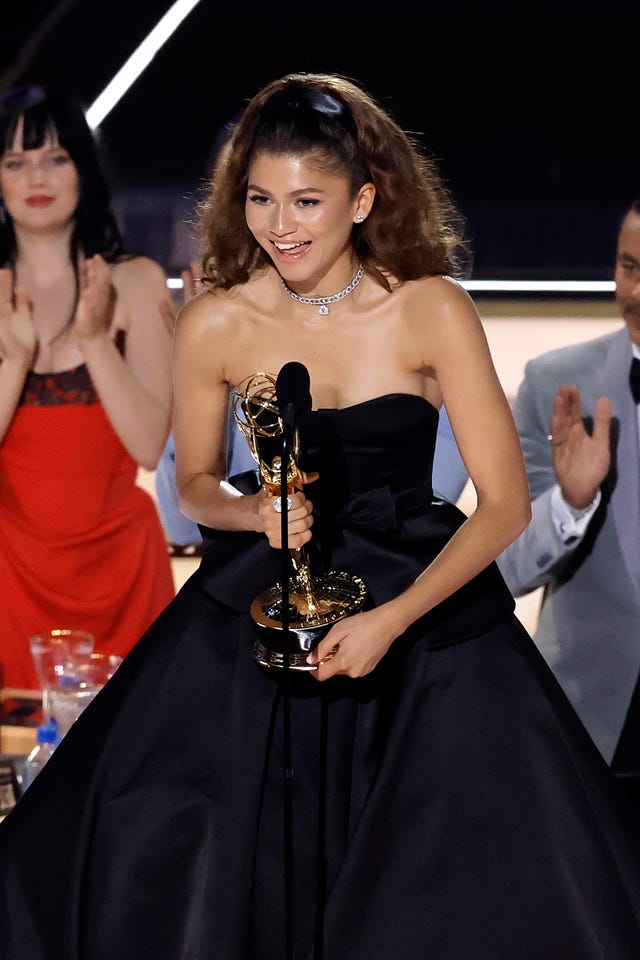 Zendaya Makes Emmys History Again at the 2022 Awards Show