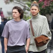 tom holland and zendaya holding hands in boston