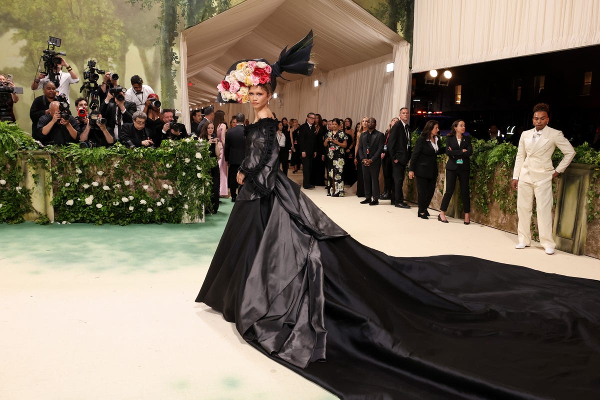 Zendaya's Second 2024 Met Gala Dress Is Maison Margiela Artisanal