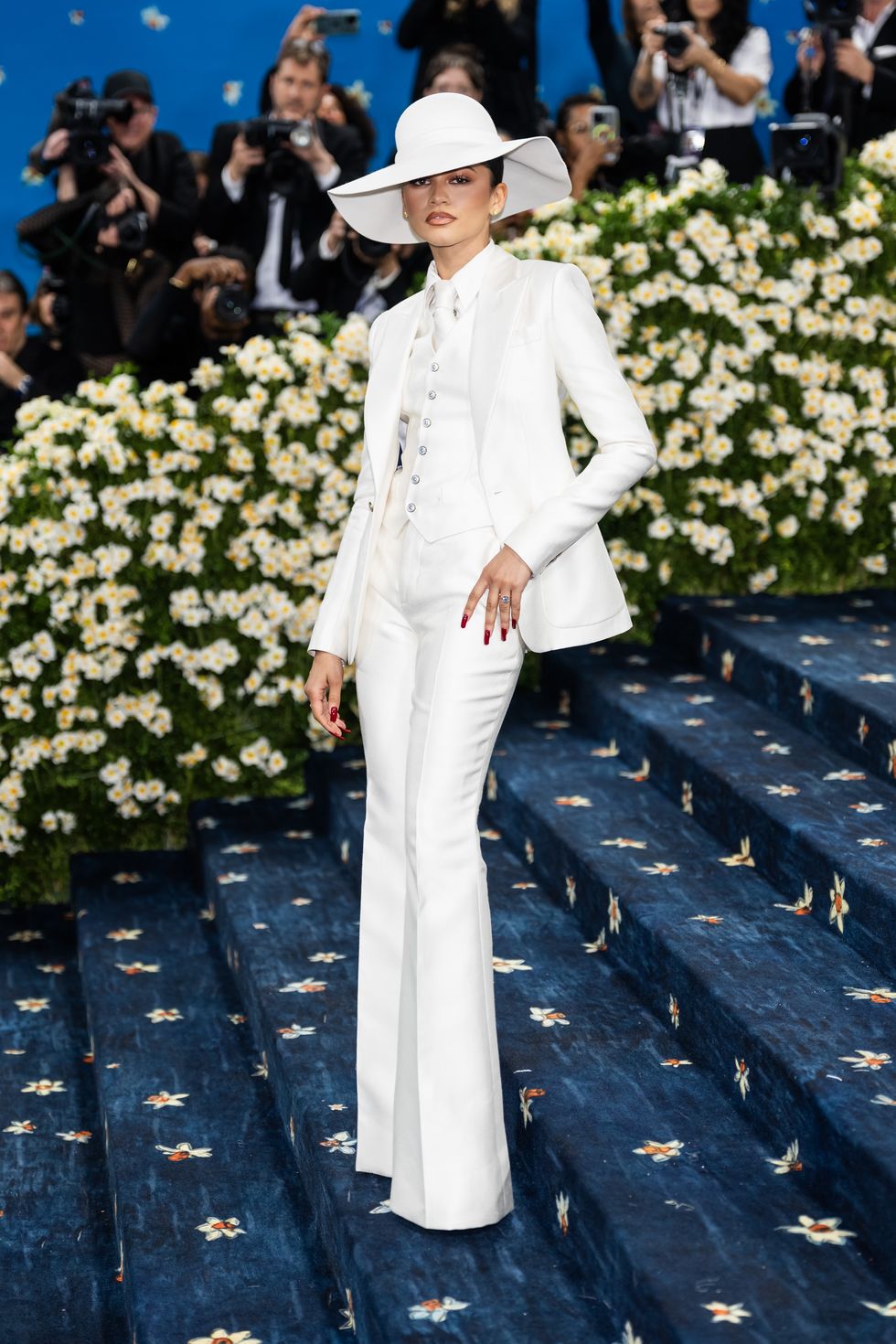 the 2025 met gala celebrating "superfine: tailoring black style" street sightings