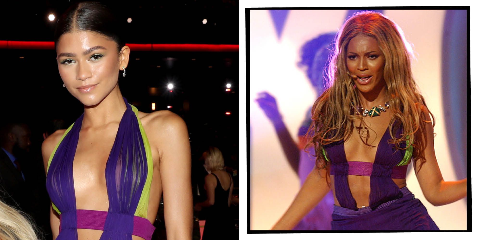 Zendaya Honours Beyoncé With Crazy In Love Dress At BET Awards