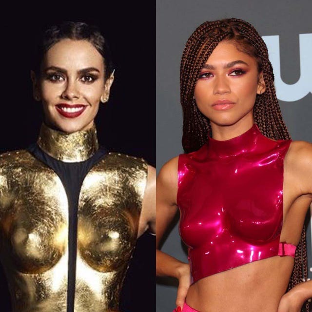 Zendaya, Cristina Pedroche, copia, look