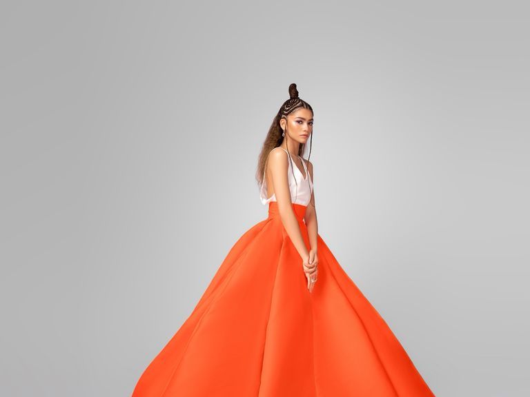 Zendaya's Two Valentino Dresses From the 2021 Critics' Choice Awards