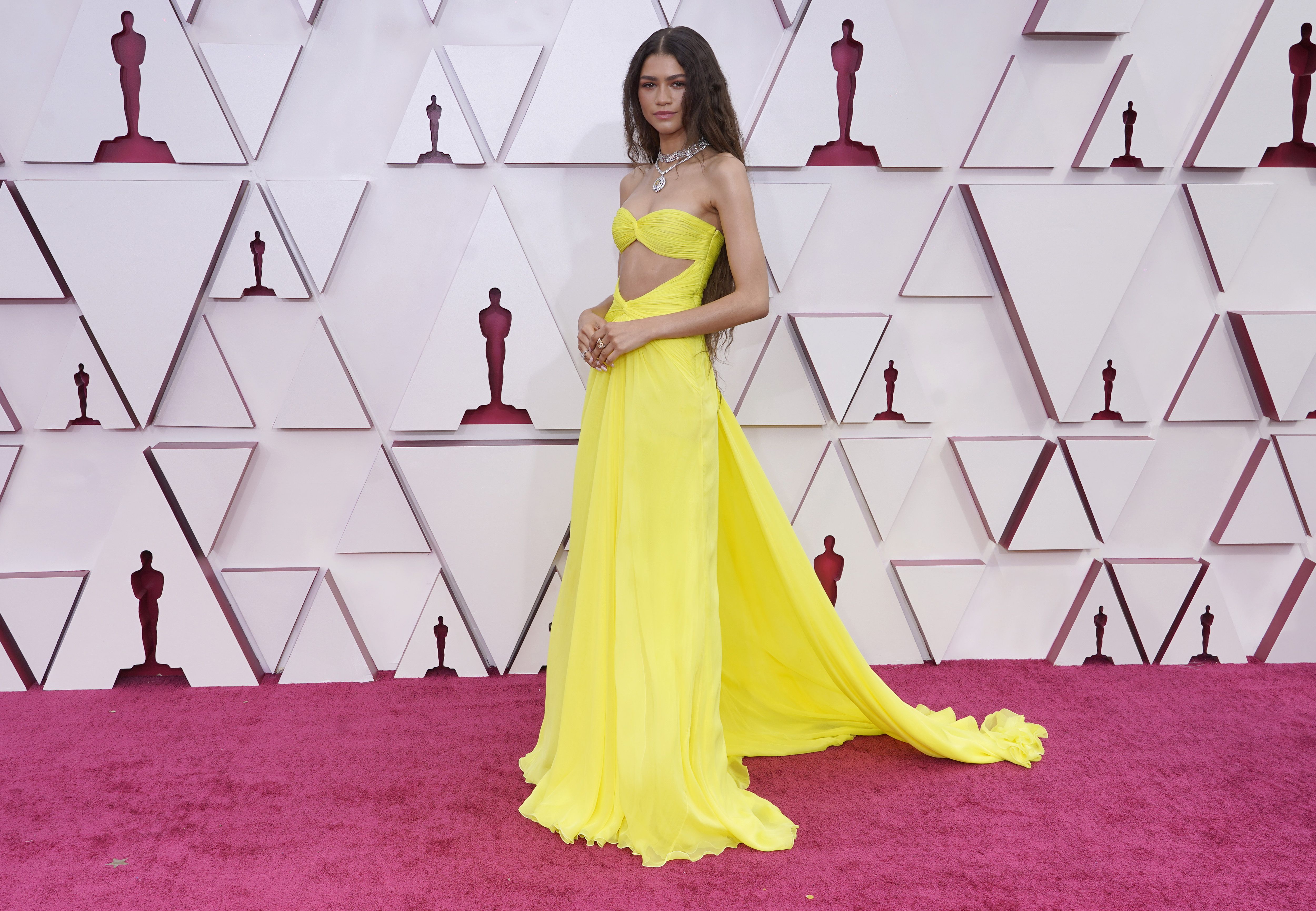 Valentino yellow sale dress