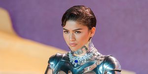 london, united kingdom february 15, 2024 zendaya attends the world premiere of dune part two presented by warner bros pictures  legendary in leicester square in london, united kingdom on february 15, 2024 photo credit should read wiktor szymanowiczfuture publishing via getty images