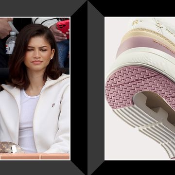 tom holland and zendaya watching tennis, on the roger centre court shoes