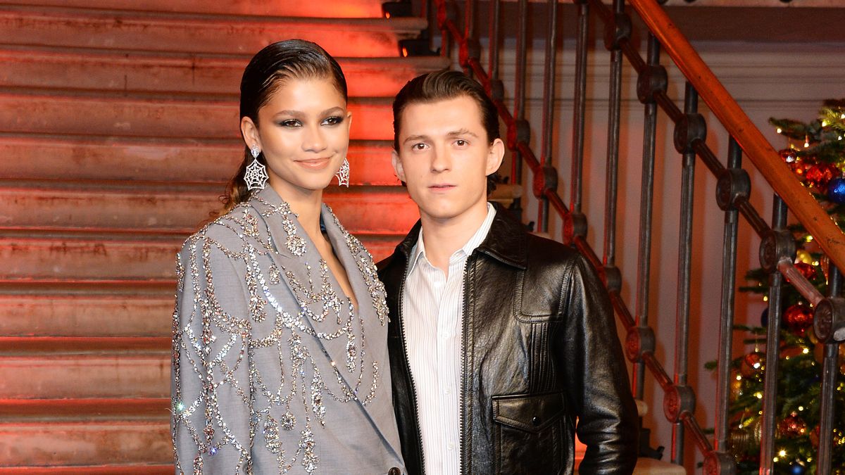 preview for Zendaya and Tom Holland wear matching basketball shirts in California