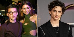 zendaya and timothee chalamet discussed her relationship with tom holland