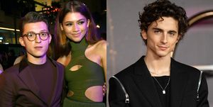 zendaya and timothee chalamet discussed her relationship with tom holland