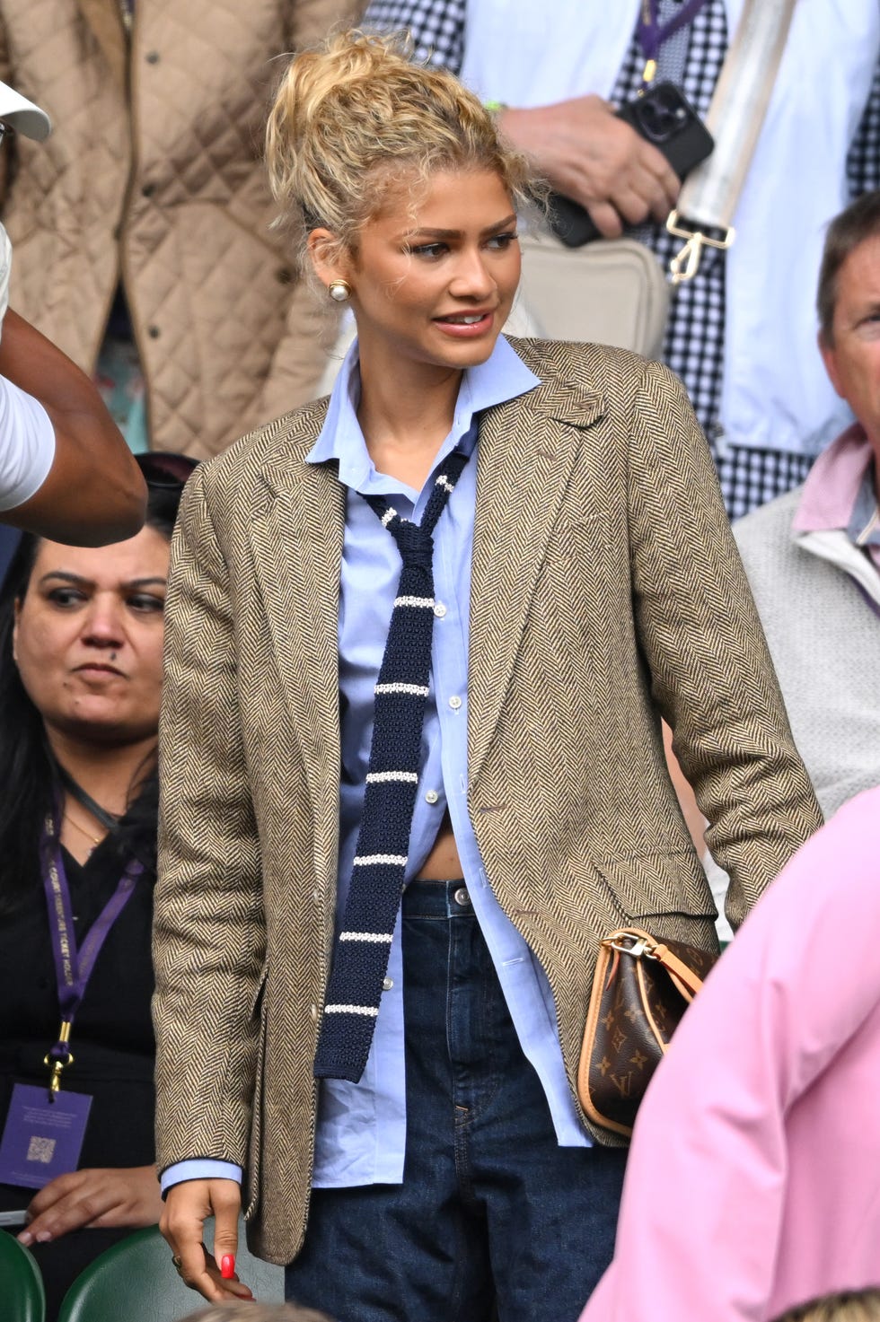 Celebrity Sightings At Wimbledon 2024 - Day 13 celebrity sightings at wimbledon 2024 day 13