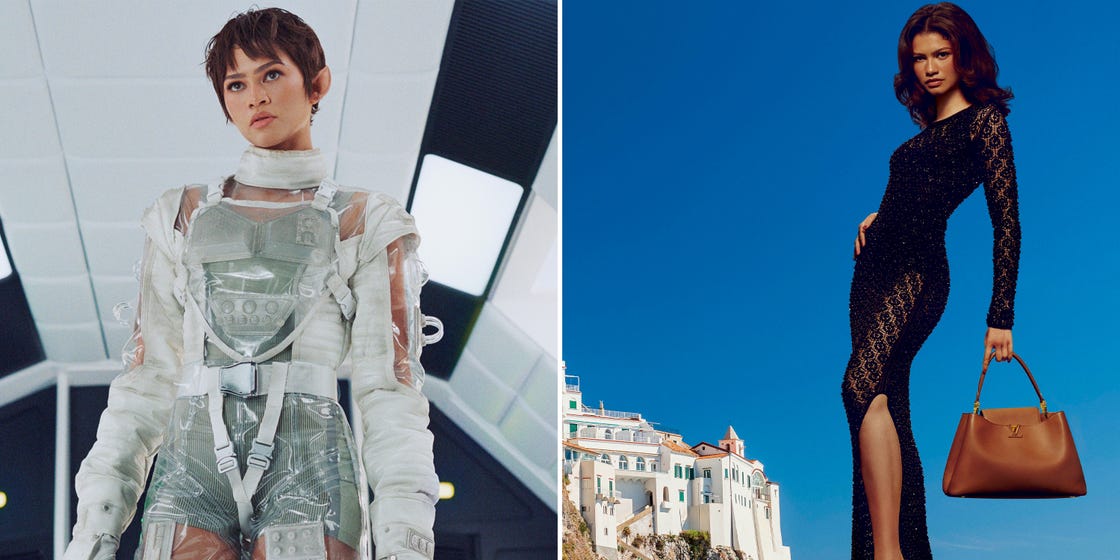 zendaya fashion campaigns