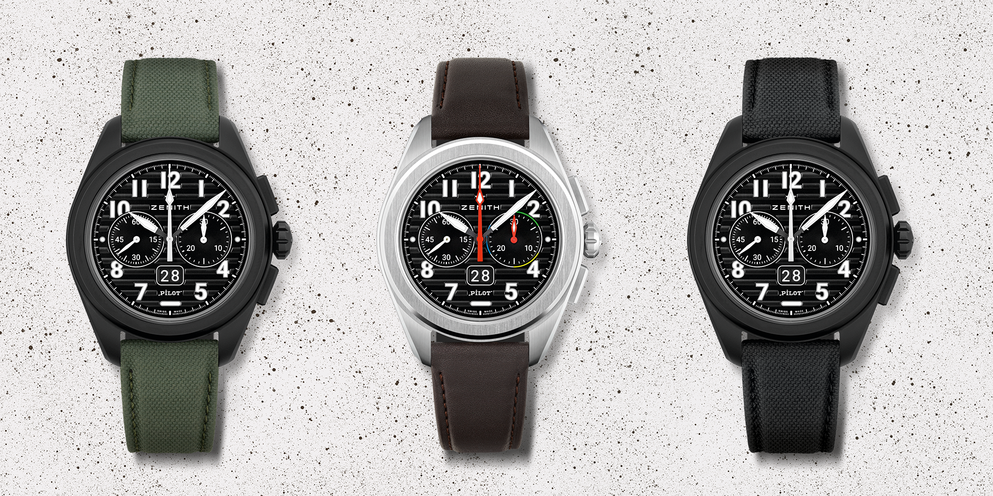 Original German Pilot Watches from Laco Watch Manufactory