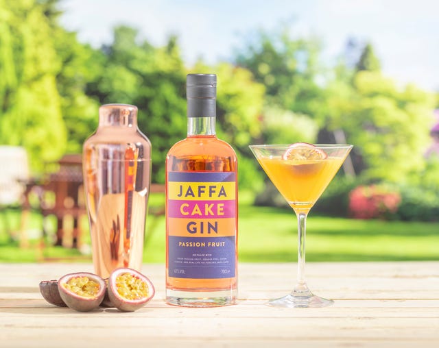 zesty spirits jaffa cake passion fruit gin