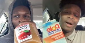 guy with juice