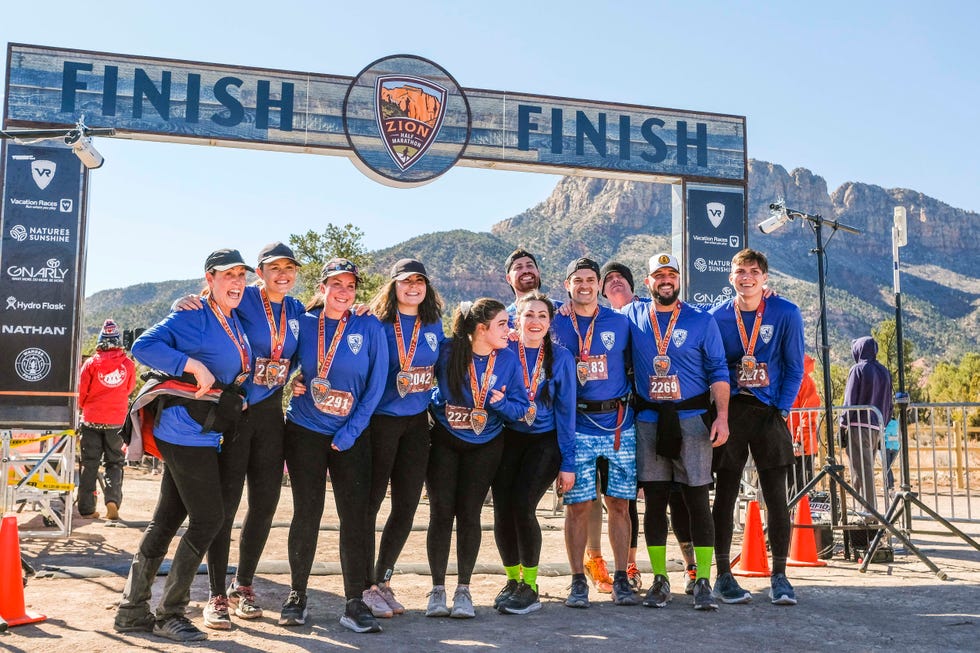 vacation races zion best national park half marathons runner's world magazine