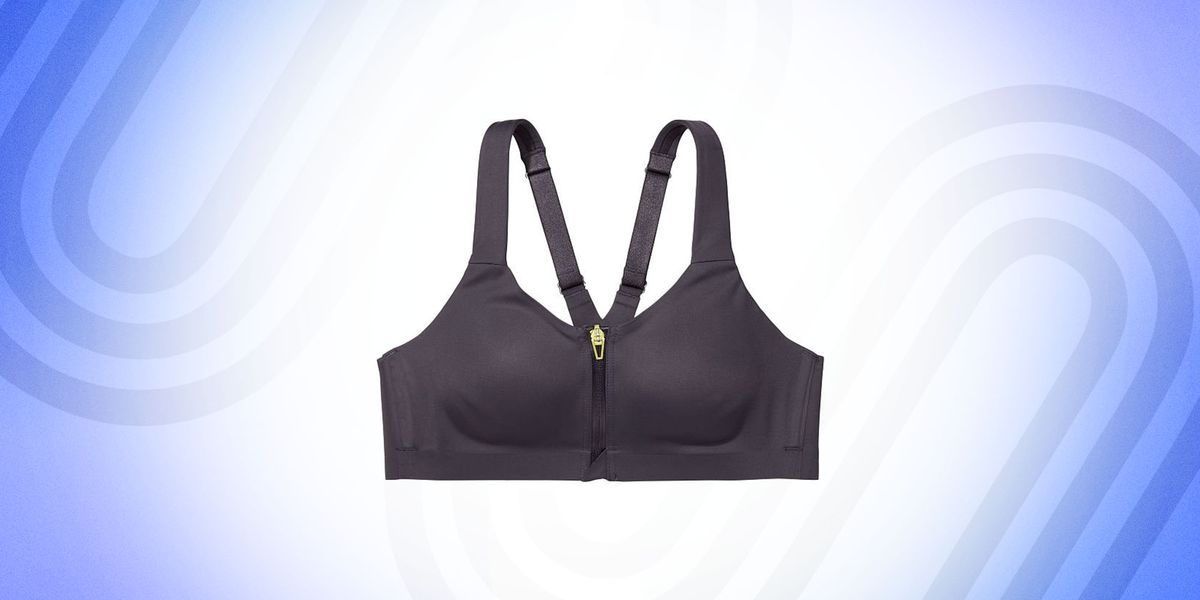 Sporty Sports Bras for Women Plus Size for Large Bust Breathable Longline  Workout Solid Compression High Support Gym