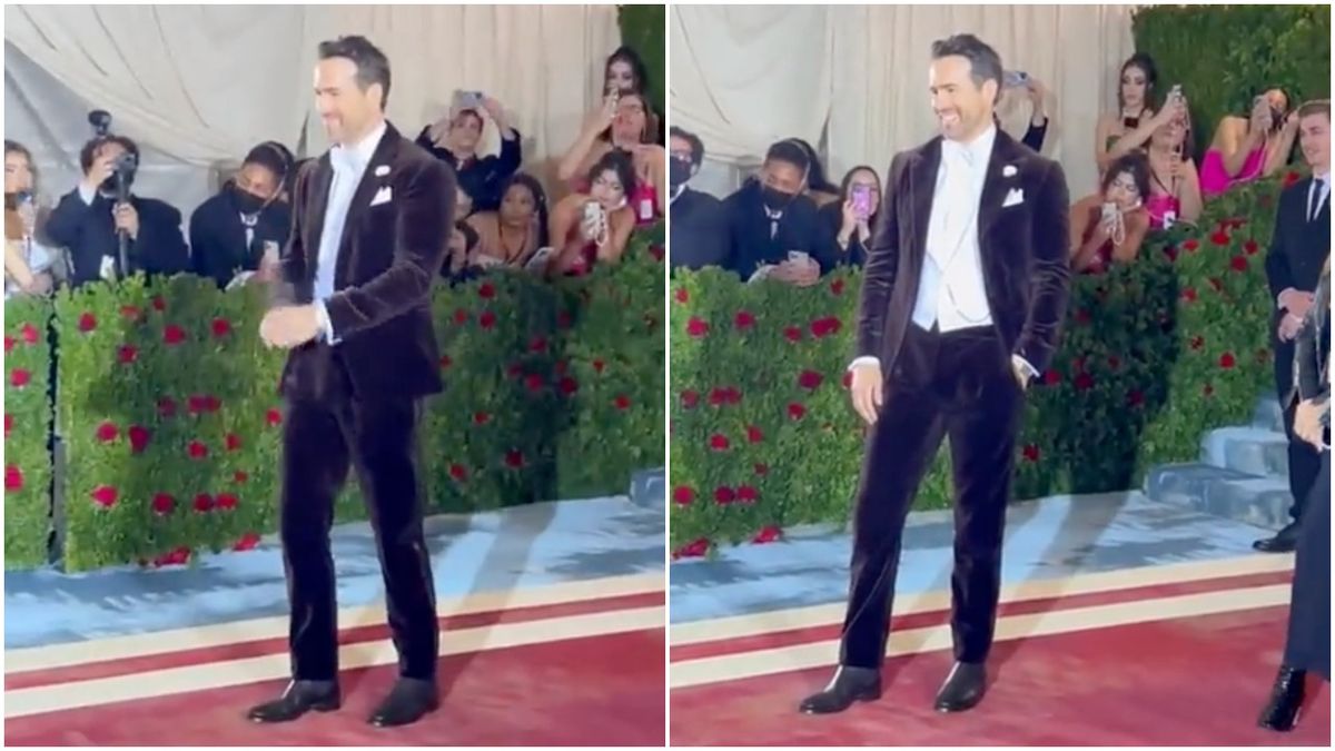 Ryan Reynolds has adorable reaction to Blake Lively as she unveils second  outfit of 2022 Met Gala