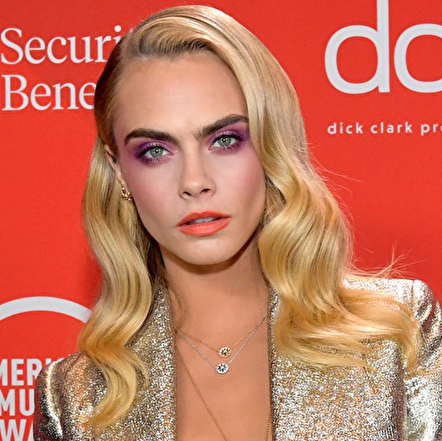 los angeles, california   november 22 in this image released on november 22, cara delevingne attends the 2020 american music awards at microsoft theater on november 22, 2020 in los angeles, california photo by emma mcintyre ama2020getty images for dcp