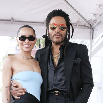 lenny kravitz honored with star on the hollywood walk of fame
