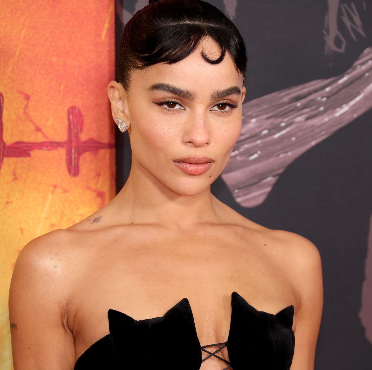 This $48 Highlighter Was the Star of Zoë Kravitz's Catwoman Makeup Look