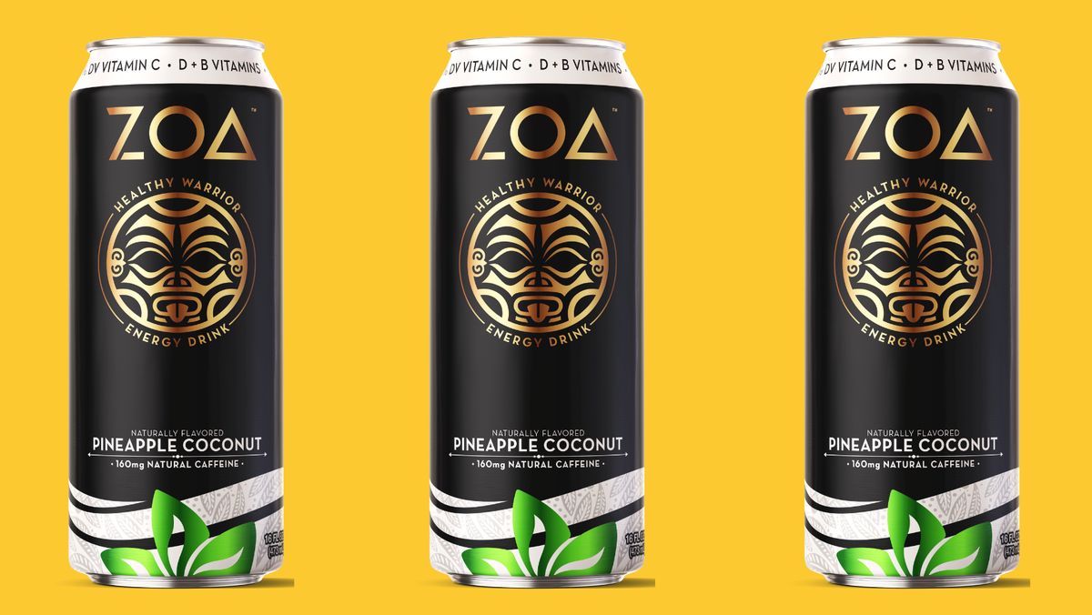 The Rock's Zoa energy drinks are under $2 a can 'til midnight