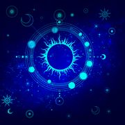 zodiac signs and astrology with constellations, concepts, predictions, horoscopes, beliefs