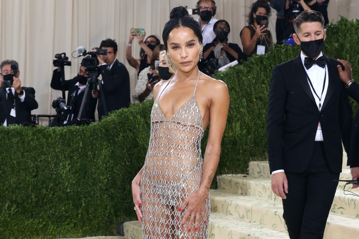 Zoë Kravitz Responds to Critics Of Her Nearly Naked Met Gala Dress