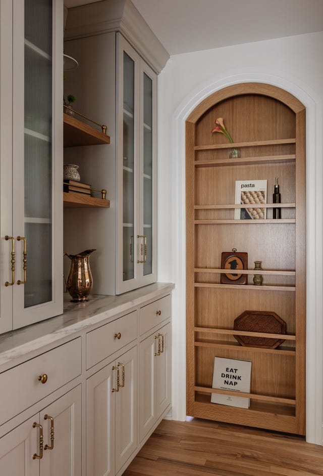 hidden pantry door