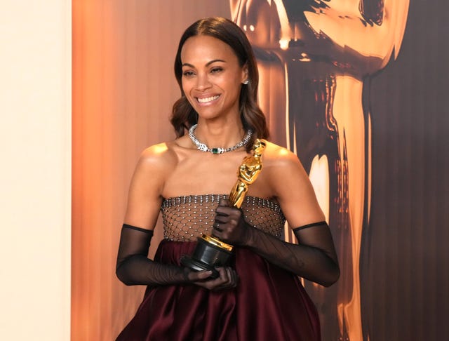 oscars zoe saldana oscars 2023