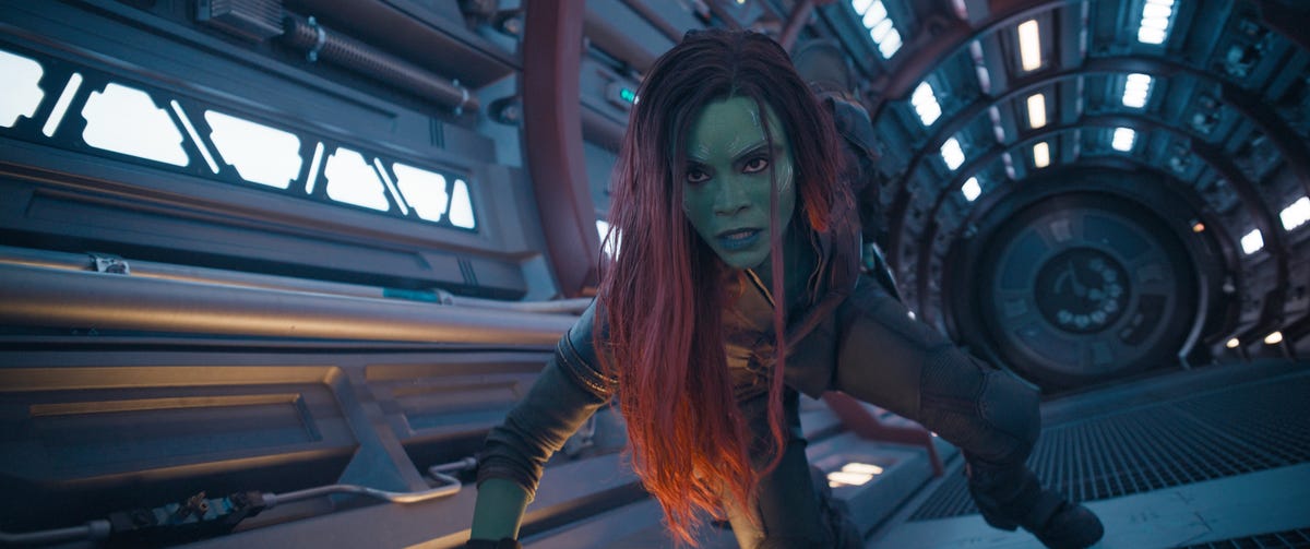 How many credit scenes does Guardians of the Galaxy 3 have?