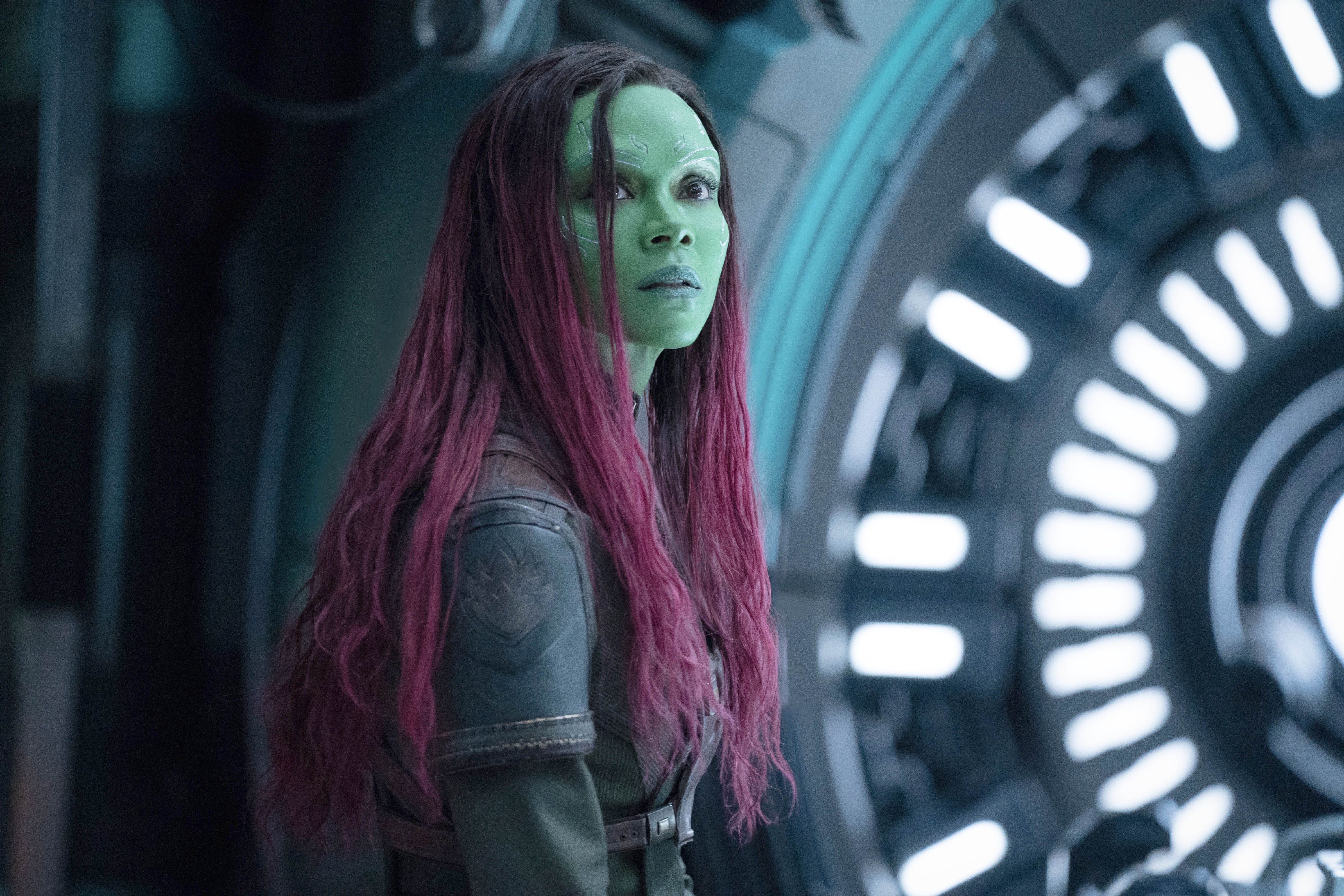 Zoe Saldaña thinks she could have done "better" as Gamora