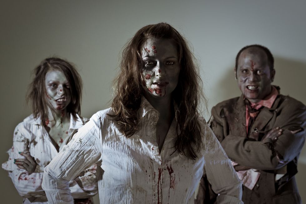 zombie business team