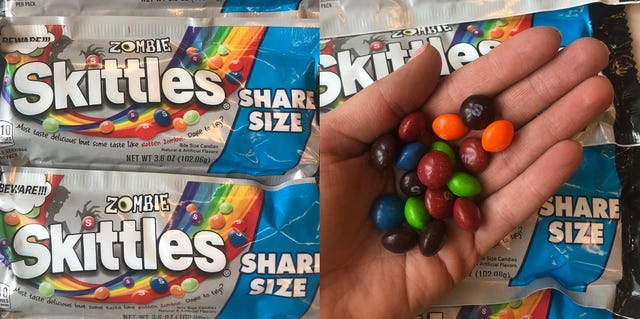 Skittles синий