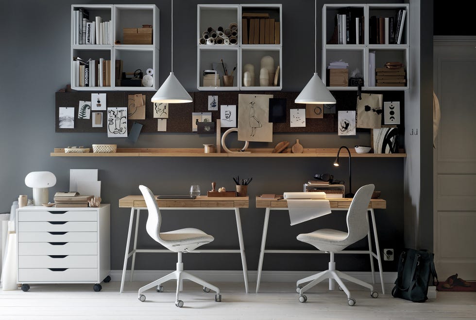 escritorio para dos de ikea