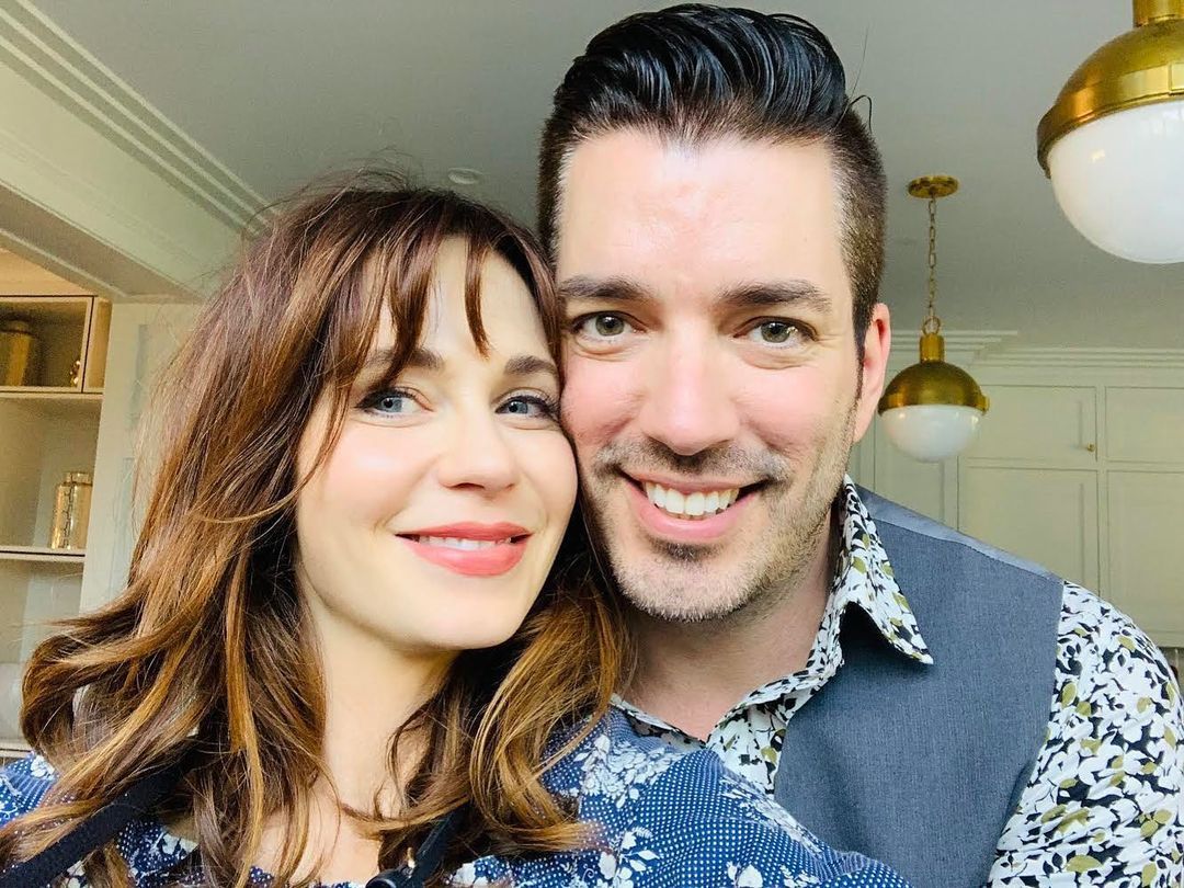 Here Are Never Before Seen Photos Of Property Brothers Star Jonathan   Zooey Deschanel Jonathan Scott Two Year Anniversary 1628348016 